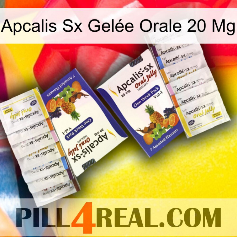 Apcalis Sx Gelée Orale 20 Mg 12